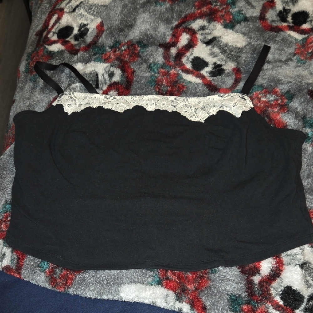 Area Corset Bralette With Lace Detail